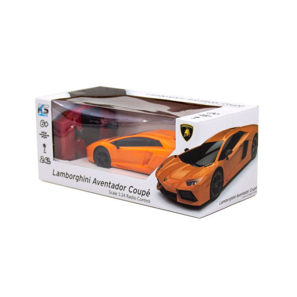 Автомобіль на радіокеруванні LAMBORGHINI AVENTADOR LP 700-4 KS DRIVE 124GLBO світяться фари (124GLBO)
