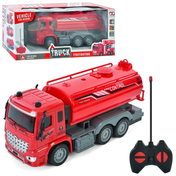 Дитяча пожежна машинка на радіокеруванні 110-4 світлові ефекти (110-4)