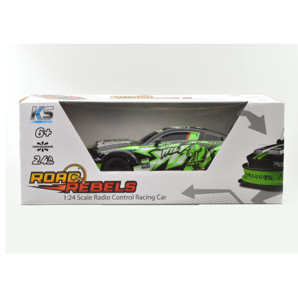 Автомобіль на радіокеруванні ROAD REBELS KS DRIVE 18599OB 1:24, 2.4 ГГц (18599OB)