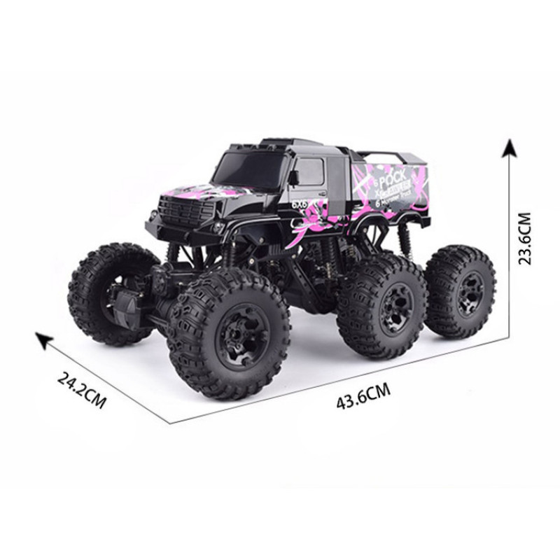 Джип на радиоуправлении Rock Crawler 26612Bp розовый