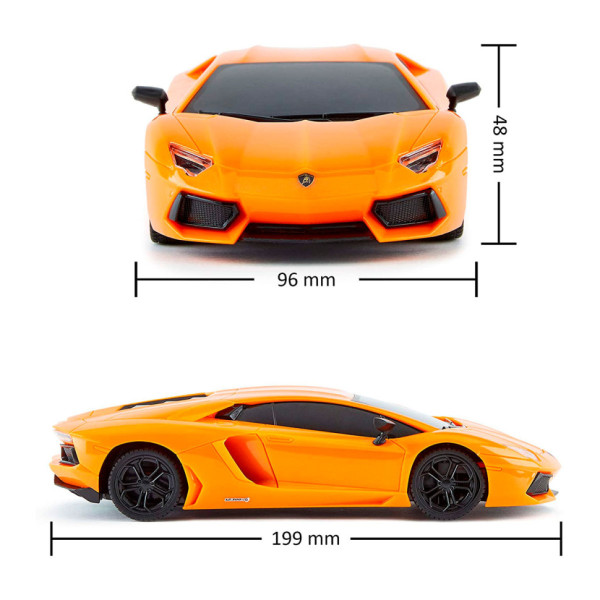 Автомобіль на радіокеруванні LAMBORGHINI AVENTADOR LP 700-4 KS DRIVE 124GLBO світяться фари (124GLBO)