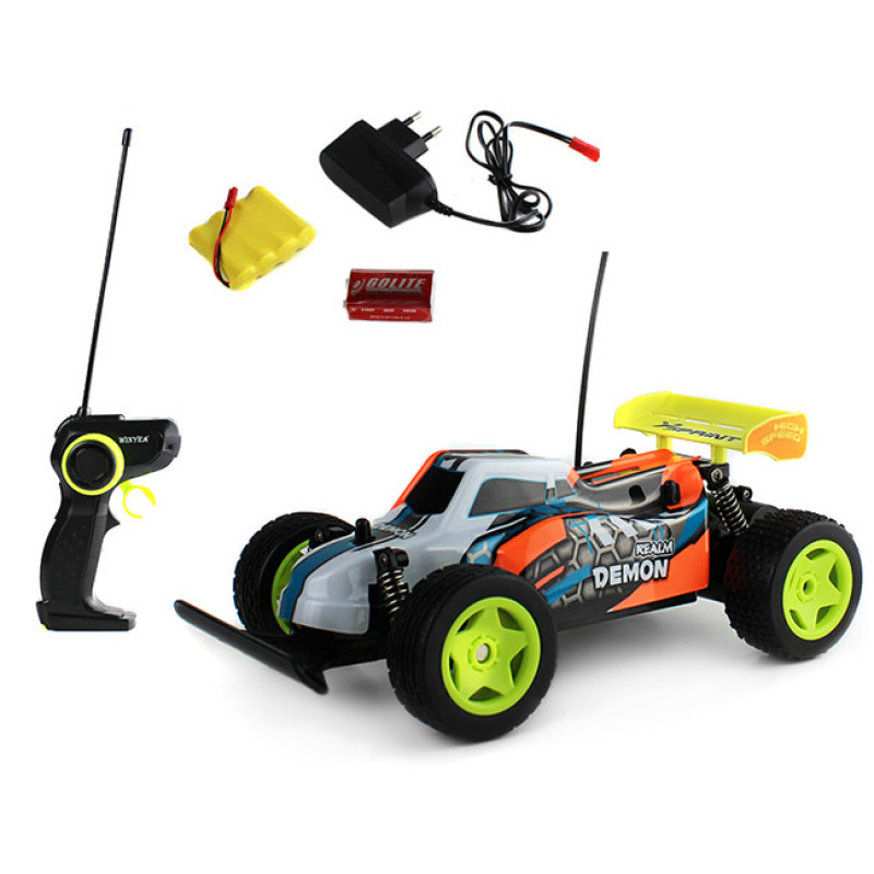 Багги на радиоуправлении Hot Wheels W3666B с аккумулятором