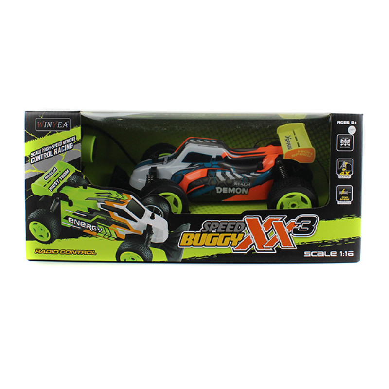 Багги на радиоуправлении Hot Wheels W3666B с аккумулятором