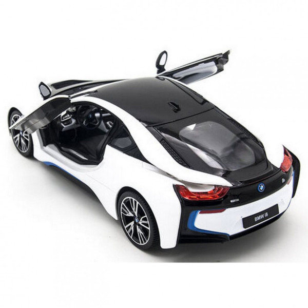 Машинка на радіоуправлінні BMW i8 Rastar 71060 білий, 1:14