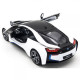 Машинка на радіоуправлінні BMW i8 Rastar 71060 білий, 1:14
