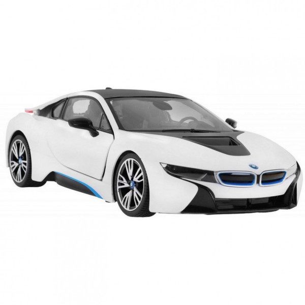 Машинка на радіоуправлінні BMW i8 Rastar 71060 білий, 1:14