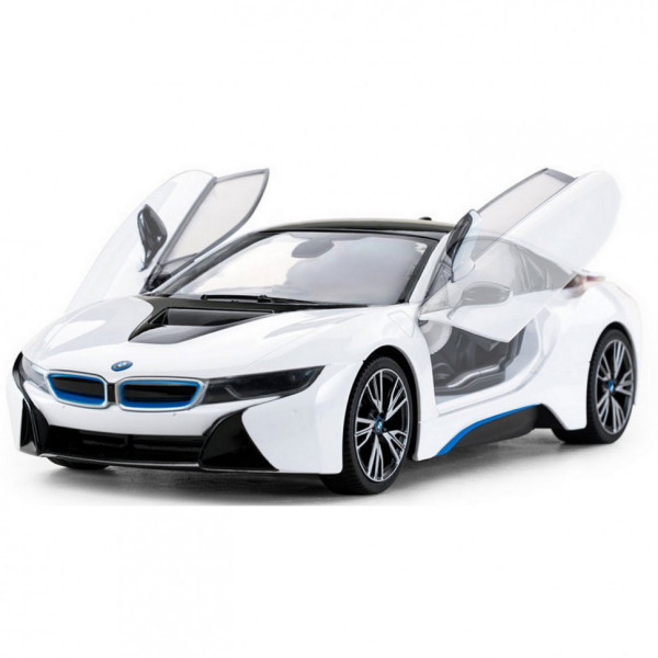 Машинка на радіоуправлінні BMW i8 Rastar 71060 білий, 1:14