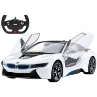 Машинка на радіоуправлінні BMW i8 Rastar 71060 білий, 1:14