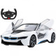 Машинка на радіоуправлінні BMW i8 Rastar 71060 білий, 1:14