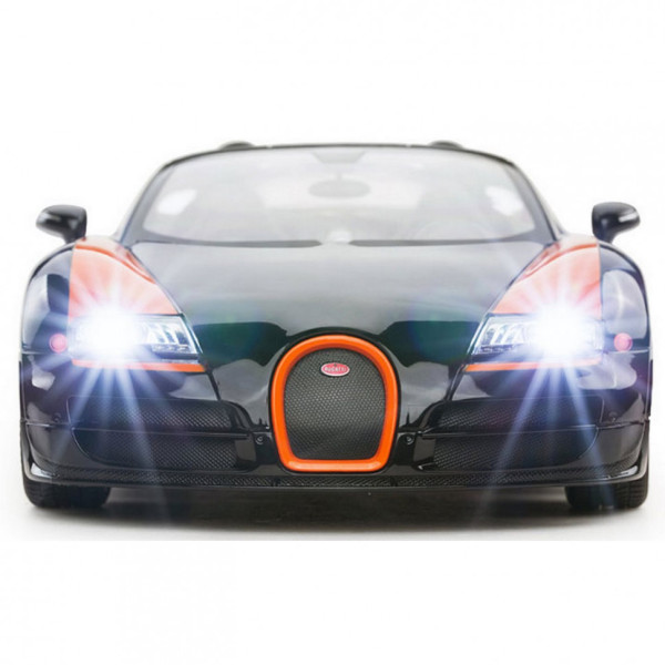 Машинка на радіоуправлінні Bugatti Grand Sport Vitesse Rastar 70460 чорний, 1:14