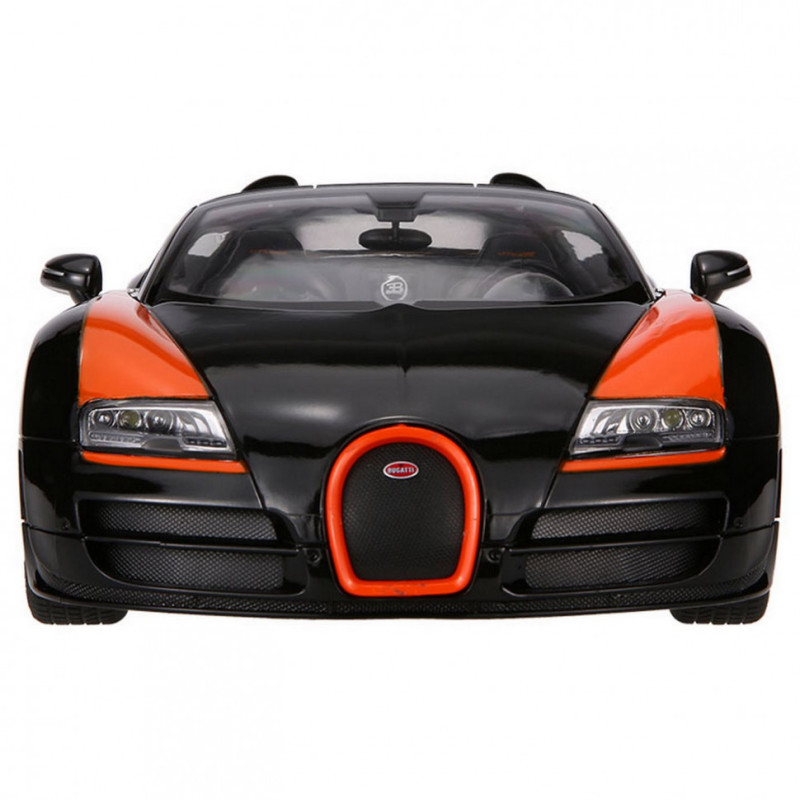 Машинка на радіоуправлінні Bugatti Grand Sport Vitesse Rastar 70460 чорний, 1:14