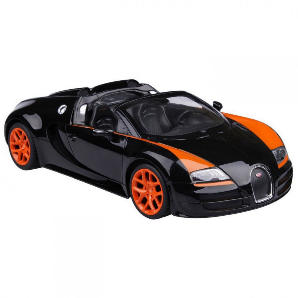 Машинка на радіоуправлінні Bugatti Grand Sport Vitesse Rastar 70460 чорний, 1:14