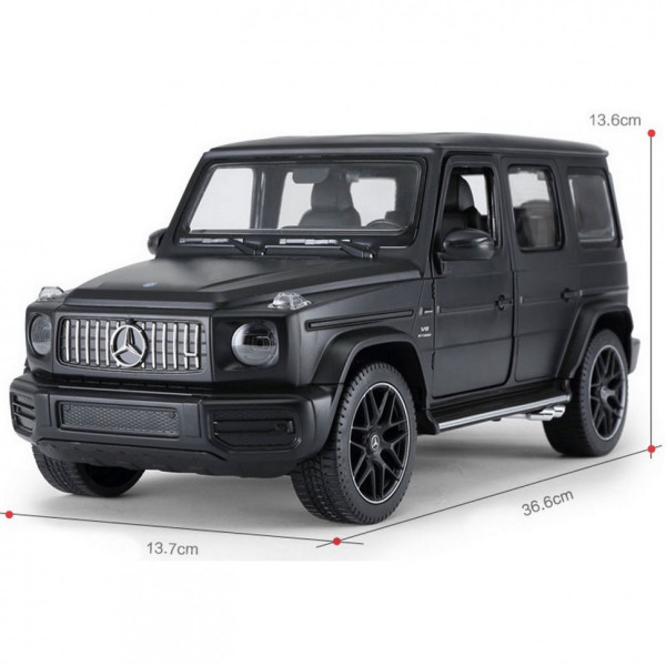 Машинка на радіоуправлінні Mercedes-Benz G63 AMG Rastar 95760 чорний, 1:14