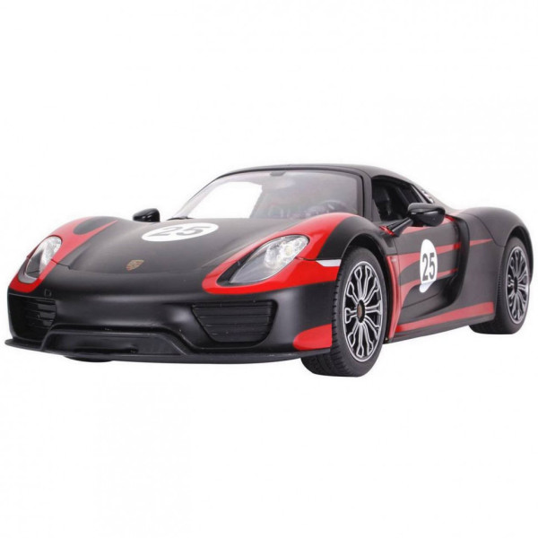 Машинка на радіоуправлінні Porsche 918 Spyder Rastar 70770 чорний, 1:14