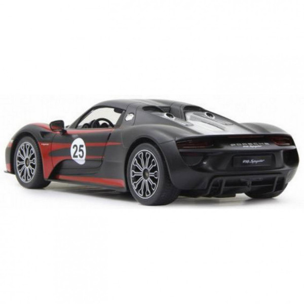 Машинка на радіоуправлінні Porsche 918 Spyder Rastar 70770 чорний, 1:14