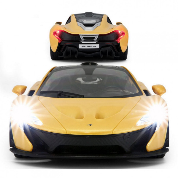 Машинка на радіоуправлінні McLaren P1 GTR Rastar 75160 жовтий, 1:14
