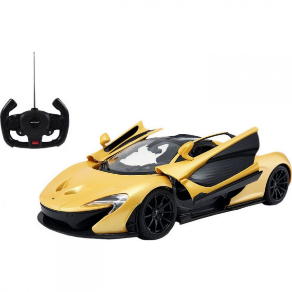 Машинка на радіоуправлінні McLaren P1 GTR Rastar 75160 жовтий, 1:14
