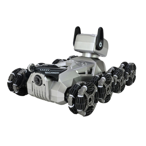 Детская игрушка на радиоуправлении "Собака" 1028(Silver) световые и звуковые эффекты(1028(Silver))