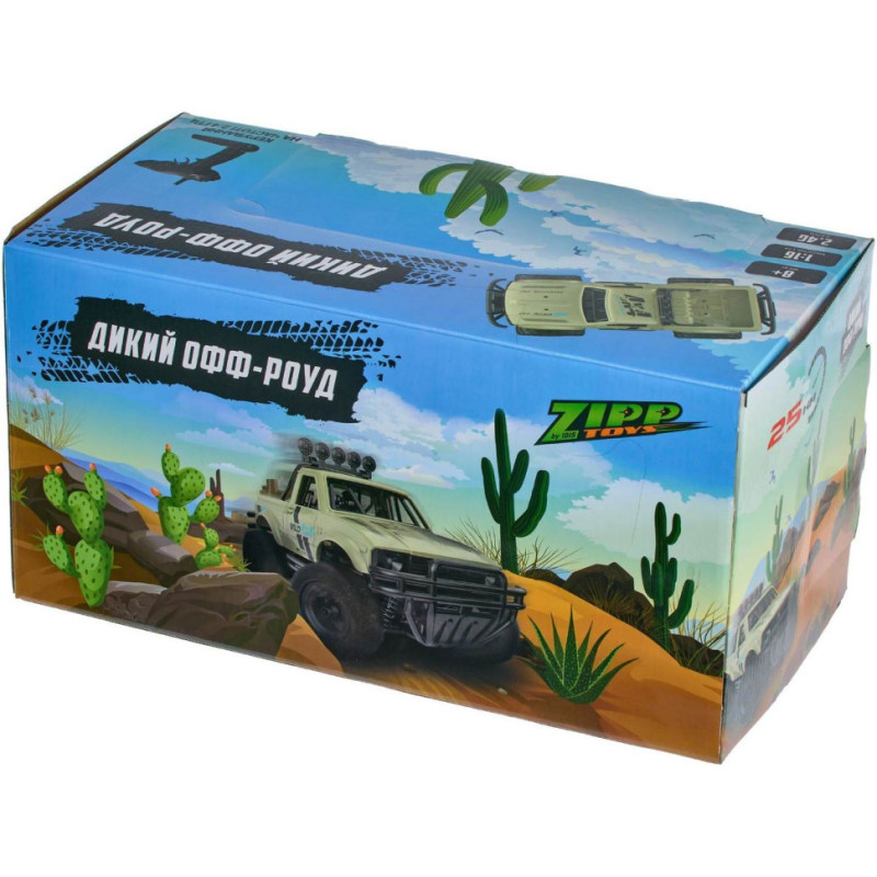 Машинка на радіокеруванні Дикий офф-роуд ZIPP Toys HJ807