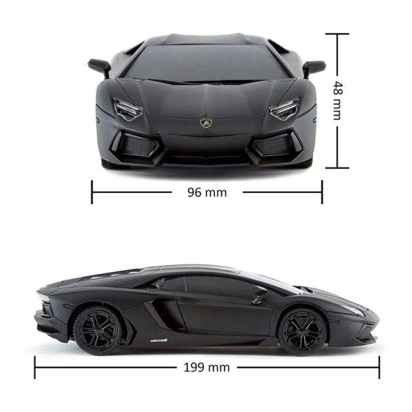 Автомобиль на радиоуправлении LAMBORGHINI AVENTADOR LP 700-4 KS DRIVE 124GLBB светятся фары(124GLBB)