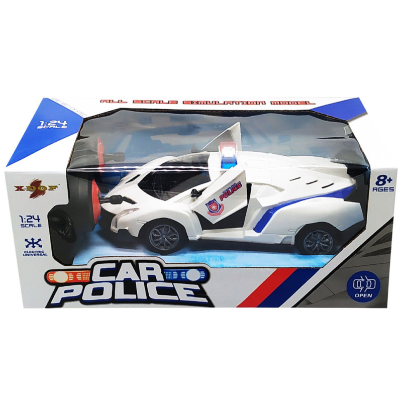 Машинка на радіокеруванні "Police" 869-24J-1 відкриваються двері