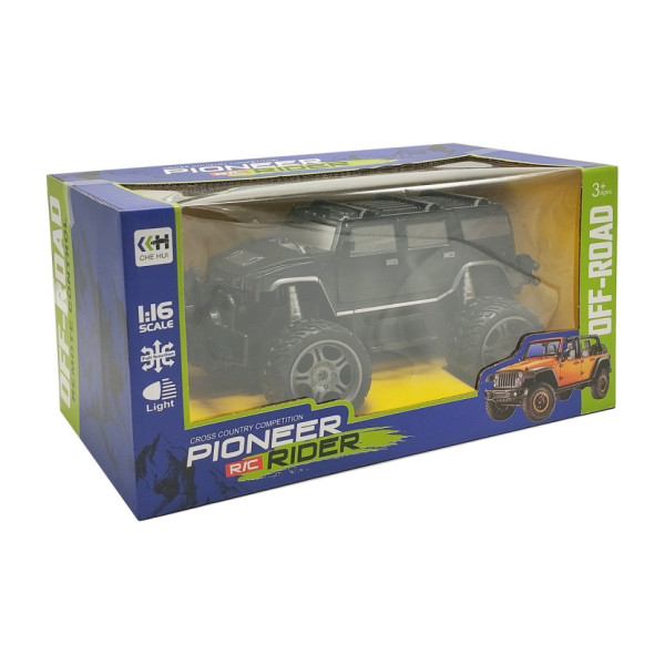 Дитяча машинка на радіокеруванні "Джип" 512A(Black) чорний, 1:16 (512A(Black))