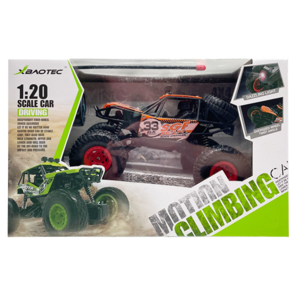 Машинка на радіокеруванні "Motion Climbing" XB1009(Orange) світло (XB1009(Orange))