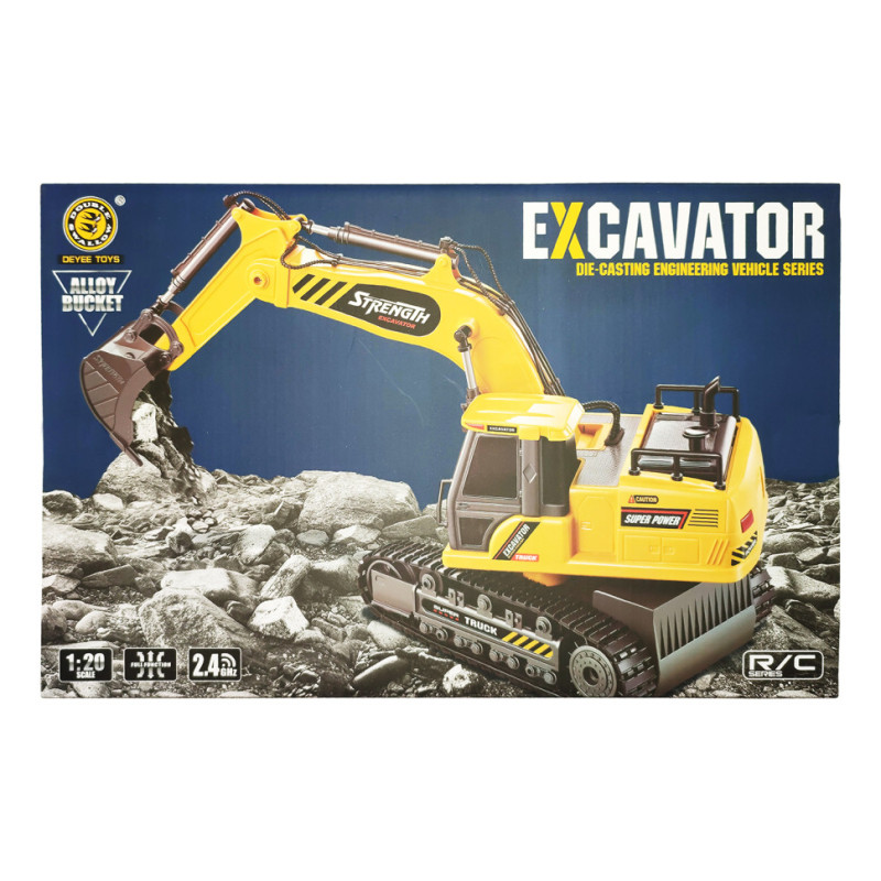 Ескаватор на радіокеруванні Deyee Toys 393