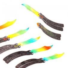 Сувенірний дерев'яний ніж "BALISONG - ULTRA" 312307, 5 шт (312307)