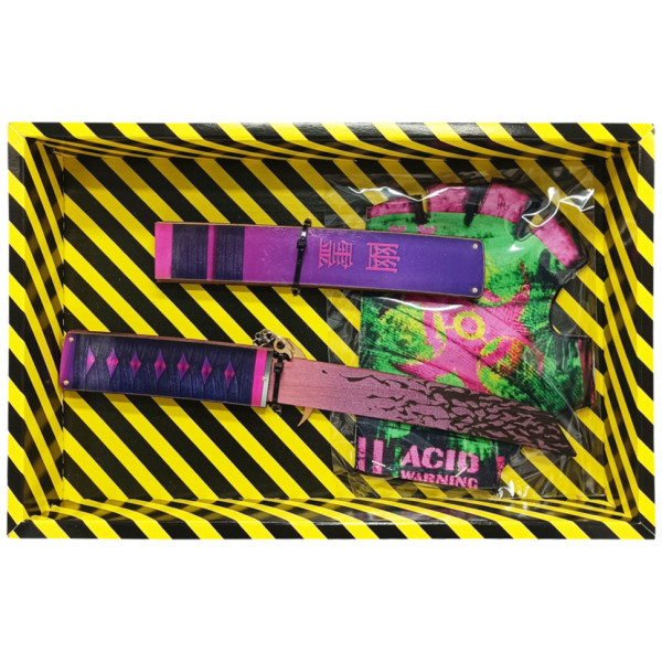 Сувенірні ножі дерев'яні набір BOX "Танто РЕСТЛЕСС" TANR-B (TANR-B)