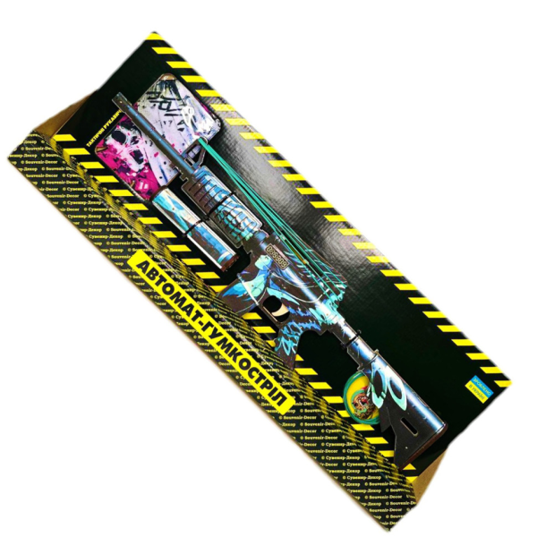 Зібрана модель Гумкостріл АВТОМАТ "M4-A1 MERMAID" M4-Me (M4-Me)