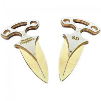 Комплект сувенірних дерев'яних ножів "ТИЧКОВИЙ GOLD" DAG-G (DAG-G)