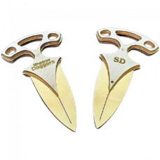 Комплект сувенірних дерев'яних ножів "ТИЧКОВИЙ GOLD" DAG-G (DAG-G)