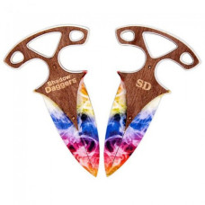 Комплект ножів сувенірних дерев'яних "ТИЧКОВИЙ РАДУГА" DAG-R (DAG-R)