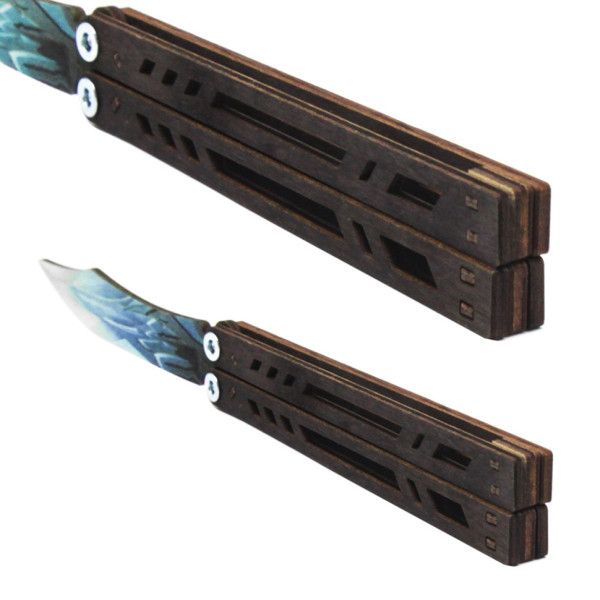 Ніж дерев'яний сувенірний "SO-2 МЕТЕЛЬ DRAGON GLASS" SO2BAL-D (SO2BAL-D)