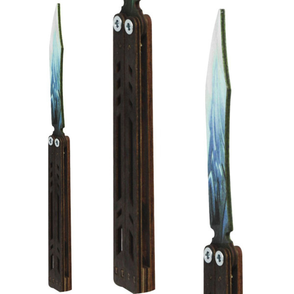Ніж дерев'яний сувенірний "SO-2 МЕТЕЛЬ DRAGON GLASS" SO2BAL-D (SO2BAL-D)