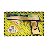 Зібрана модель Резинкостріл "DESERT EAGLE" DE-B-B, BLACK (DE-B-B)