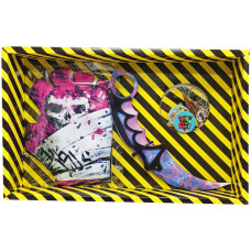 Сувенірні ножі дерев'яні набір BOX "Керамбіт PURPLE CAMO" KARPC-B (KARPC-B)