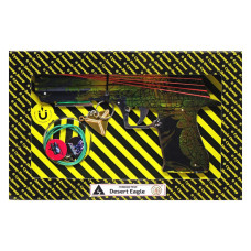 Збірна модель Резинкостріл "DESERT EAGLE ЯКУДЗА" DE-Y (DE-Y)