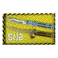 Набір ножів сувенірних дерев'яних SO-2 "МЕТЕЛЬ LEGASY & МЕТЕЛЬ KUMO" SO2-3-B (SO2-3-B)