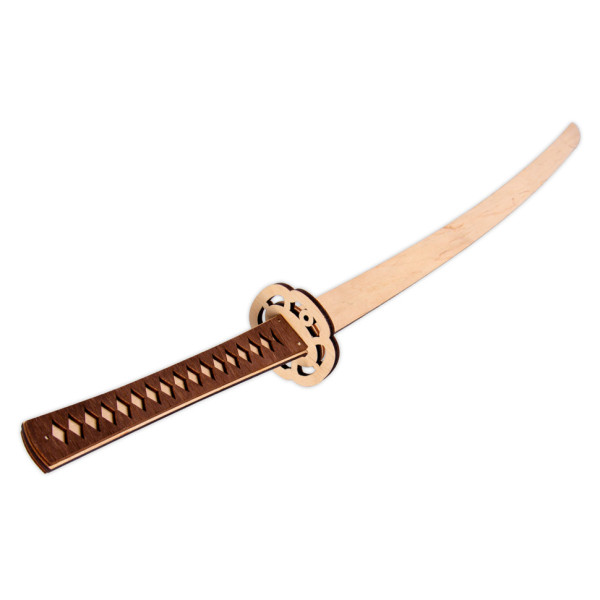 Сувенірний дерев'яний меч «КАТАНА міні» KT45, 47 см (KT45)