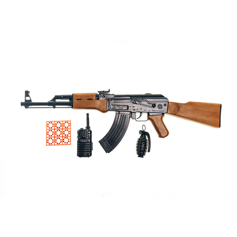 Іграшковий автомат "АК-47" з пістонами і аксесуарами Golden Gun 251