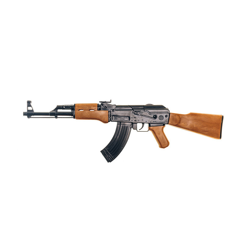 Игрушечный автомат с пистонами "АК-47" Golden Gun 246GG