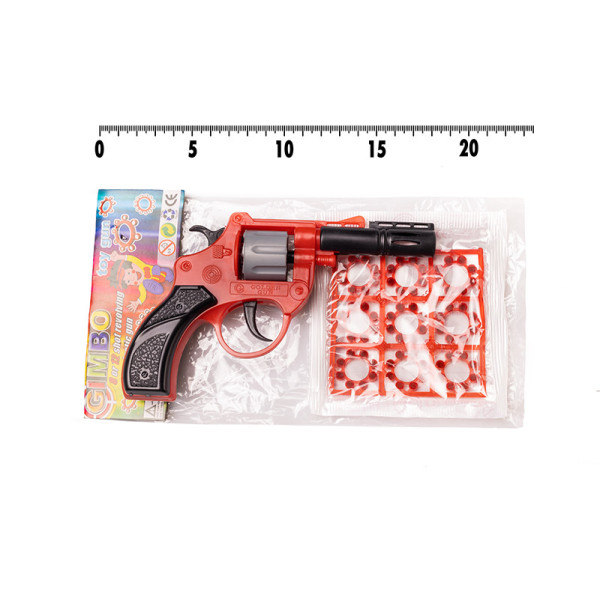 Игрушечный револьвер с пистонами Golden Gun 118GG