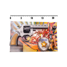 Іграшковий револьвер "Mr. K" Golden Gun 237GG з пістонами (237GG)