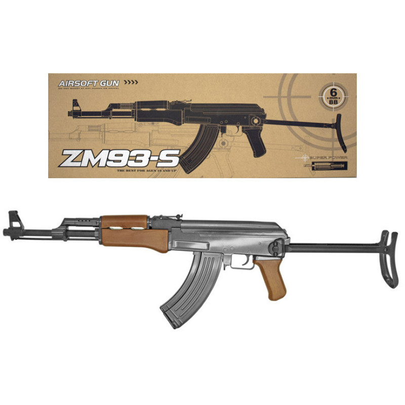 Дитячий автомат Калашников ZM93-S складаний приклад