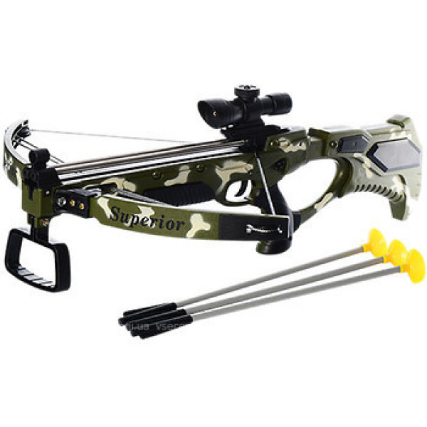 Іграшковий арбалет ZY1908A зі стрілами на присосках