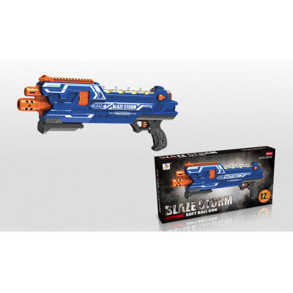 Бластер на поролонових кулях ZC7096 в комплекті 12 куль