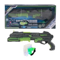 Игрушечный бластер на присосках FJ515 светящийся