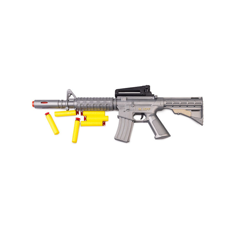 Іграшковий автомат з м'якими кулями M16 PF Golden Gun 910GG